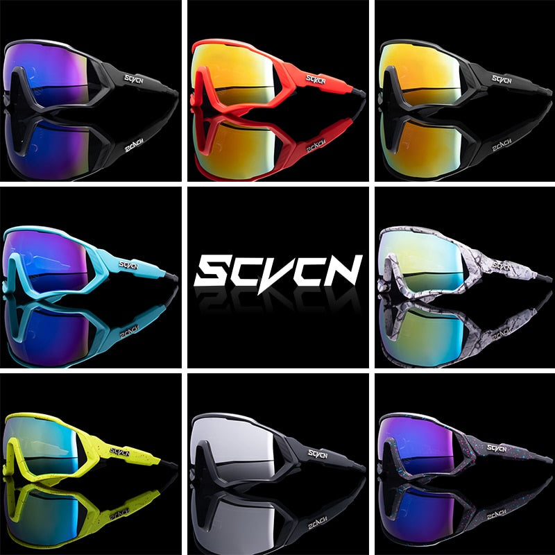 New Style Photochromic Sport Cycling Glasses Bicycle Eyewear Mountain Bike Cycling Goggles UV400 Polarized Road Sunglasses