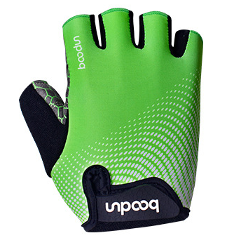 Boodun Outdoor Cycling Gloves Half Finger Palm Silicone SBR Sports Lycra Cycling Gloves