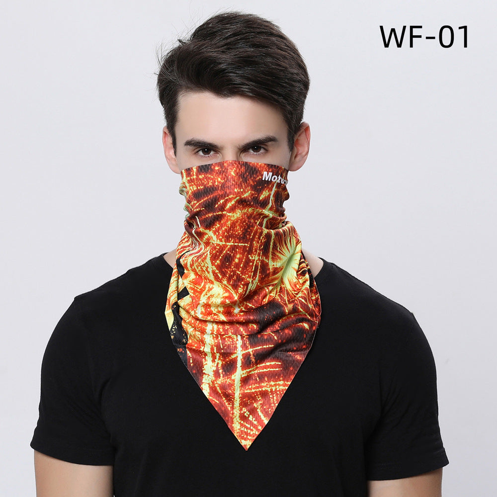 Cycling Headscarf Seamless Magic Triangle Scarf Men's And Women's Mountain Bike Equipment Variety Scarf Cycling Headgear