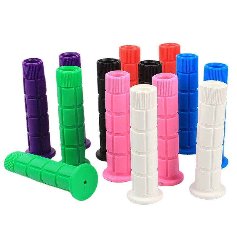 Mountain Bike Grip Rubber Grip Cycling Equipment Square Dead Fly Grip