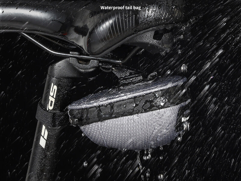 Hard Shell Tail Bag Bicycle Mini Cushion Bag Saddle Bag Mountain Road Bike Rear Seat Bag Riding Equipment