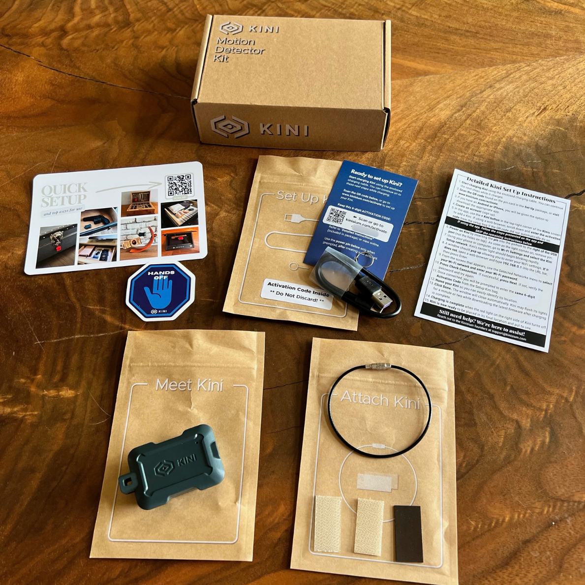 Kini SafeAlert Wi-Fi Tamper Alert Device with SMS, Email & App Notifications