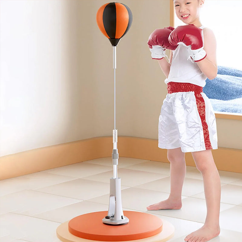 Pera de boxeo de pie con altura ajustable de 115 a 170 cm