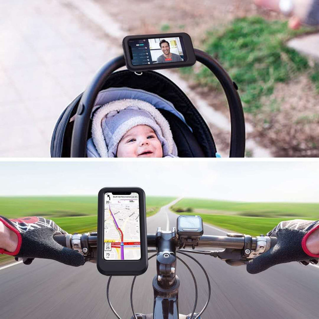 Bicycle Mobile Phone Bracket Waterproof Electric Vehicle Motorcycle Mobile Phone Bracket Mountain Bike Waterproof Bag
