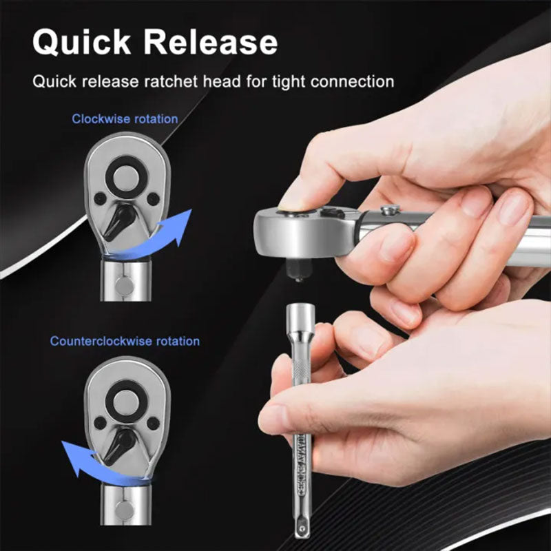Juego de llave dinamométrica para bicicleta, 15 piezas | 2–24 Nm