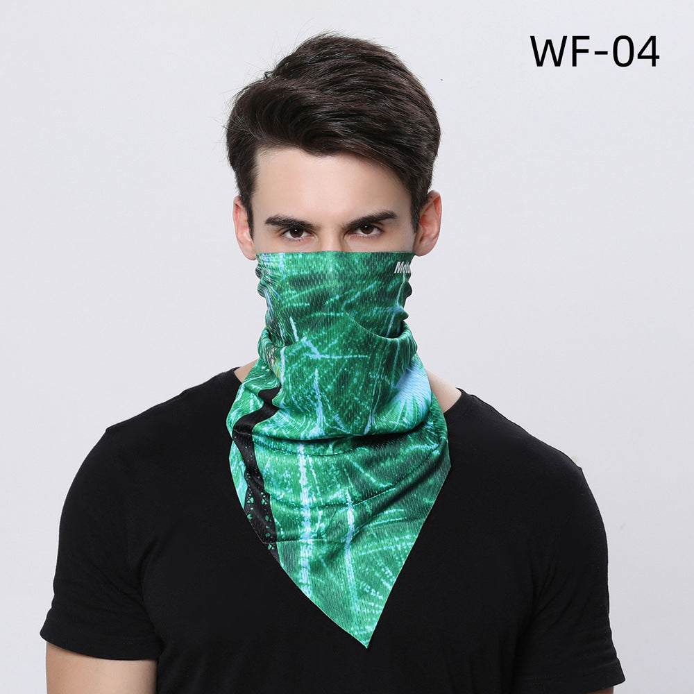 Cycling Headscarf Seamless Magic Triangle Scarf Men's And Women's Mountain Bike Equipment Variety Scarf Cycling Headgear
