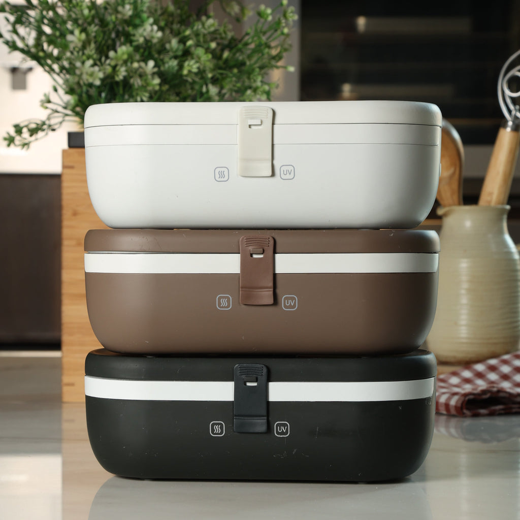UVI Plus Self-Heating Lunch Box with USB-C Cord & UV Light