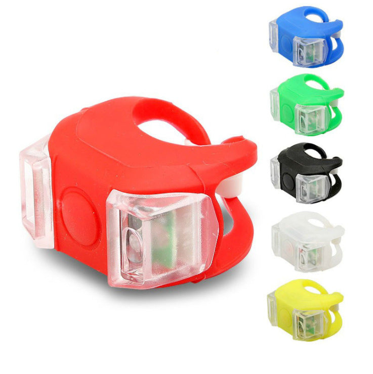 Silicone Lights Cycling Bike Accessories Mountain Bike Tail Lights Bicycle Decorative Lights