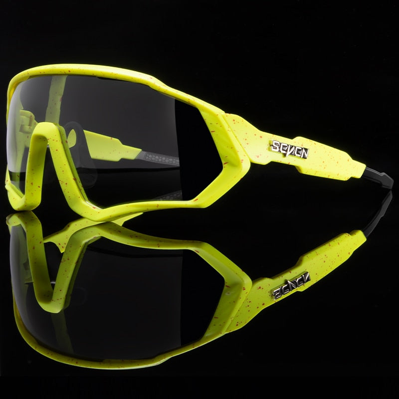 New Style Photochromic Sport Cycling Glasses Bicycle Eyewear Mountain Bike Cycling Goggles UV400 Polarized Road Sunglasses
