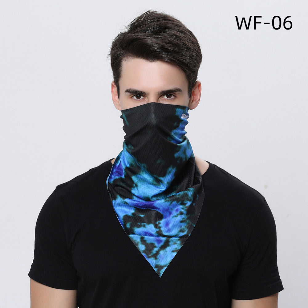 Cycling Headscarf Seamless Magic Triangle Scarf Men's And Women's Mountain Bike Equipment Variety Scarf Cycling Headgear
