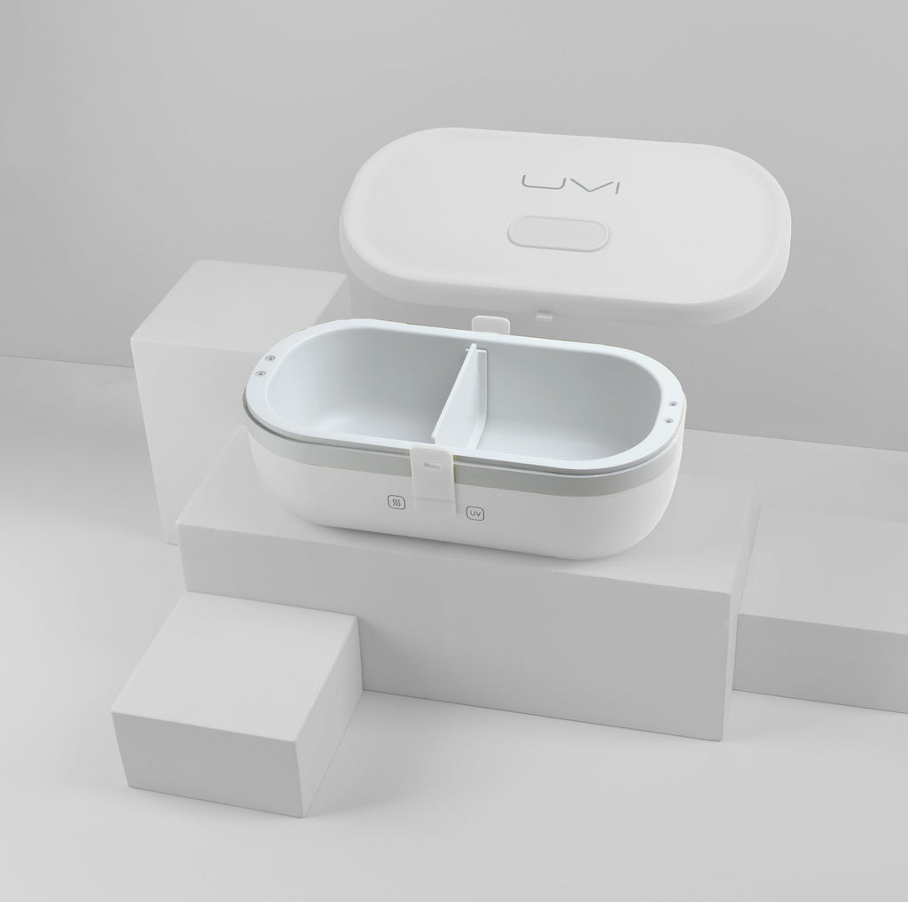 UVI Plus Self-Heating Lunch Box with USB-C Cord & UV Light