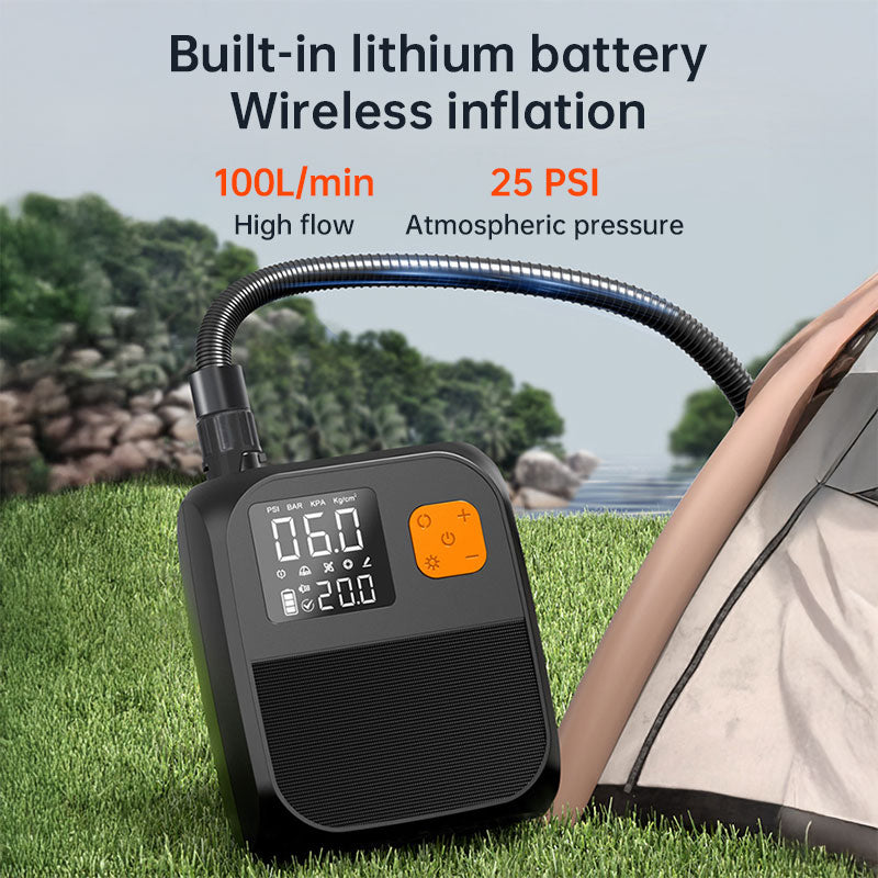 Inflador eléctrico de dos etapas para kayaks | 8000 mAh, 25 PSI