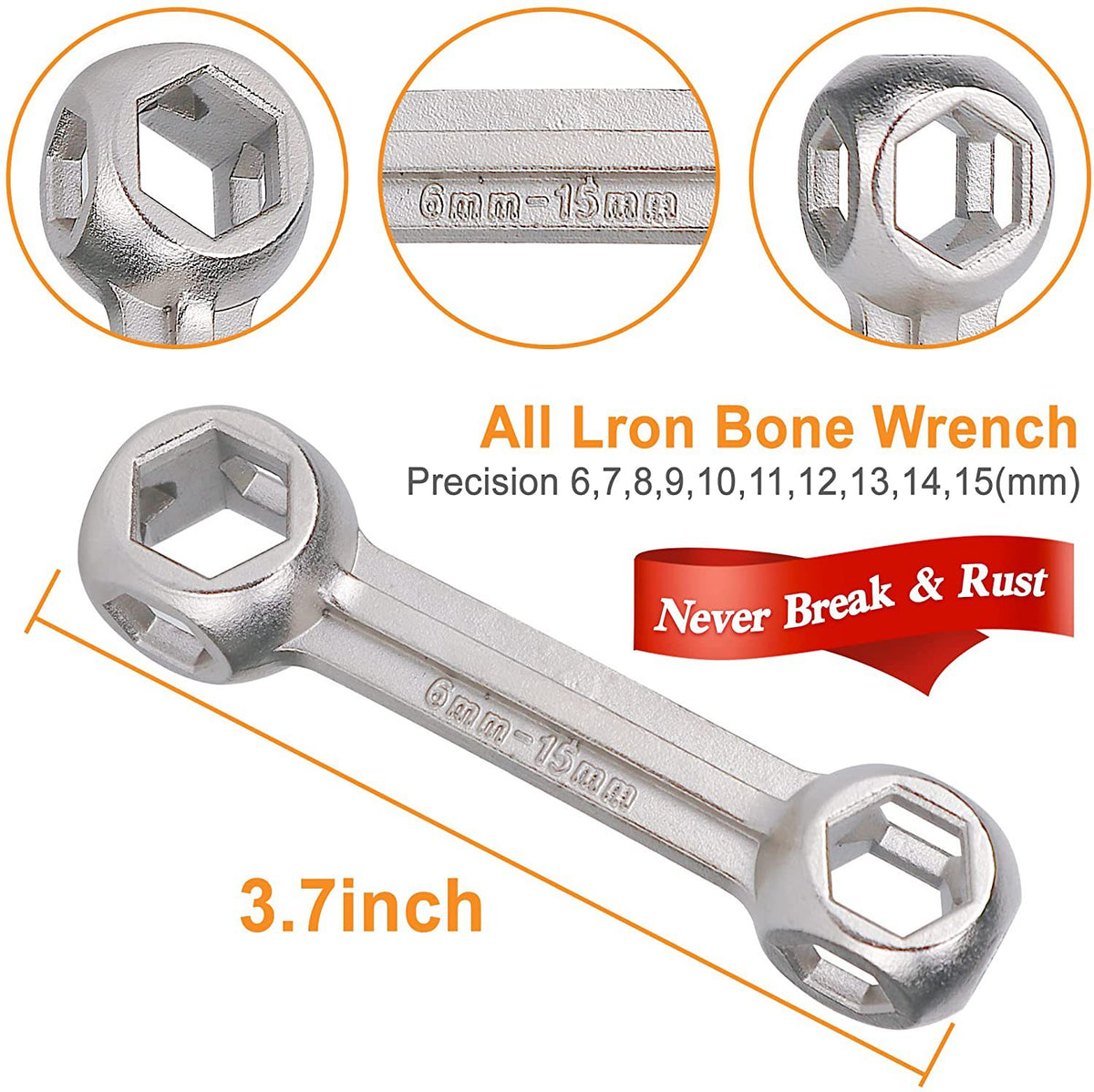 20 in 1 Bicycle Multi-Blade Knife, Mountain Bike & Bike Bone Repair Tool Wrench Portable