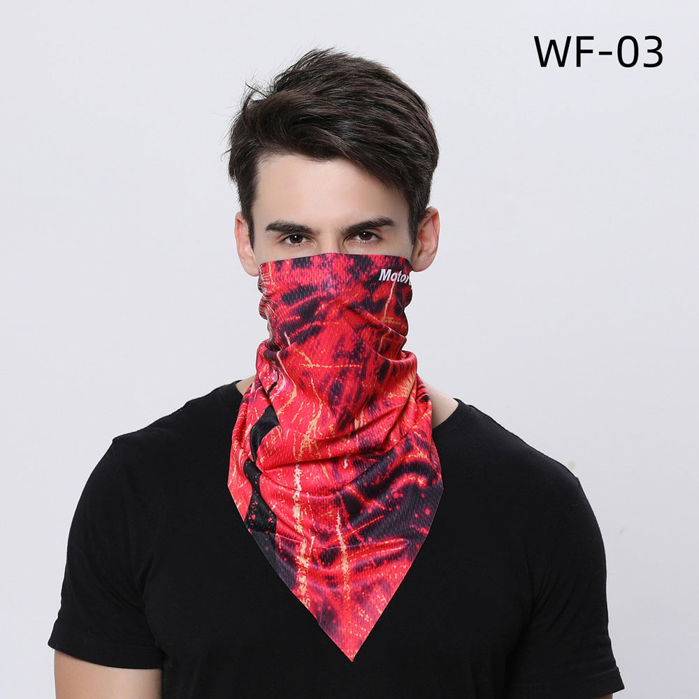 Cycling Headscarf Seamless Magic Triangle Scarf Men's And Women's Mountain Bike Equipment Variety Scarf Cycling Headgear