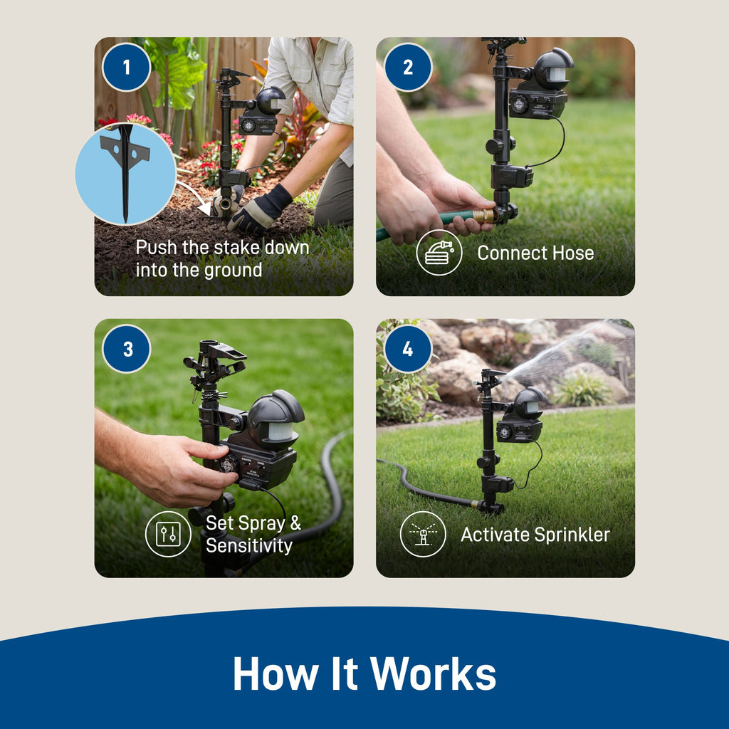Orbit Yard Enforcer® Motion-Activated Sprinkler – 62100