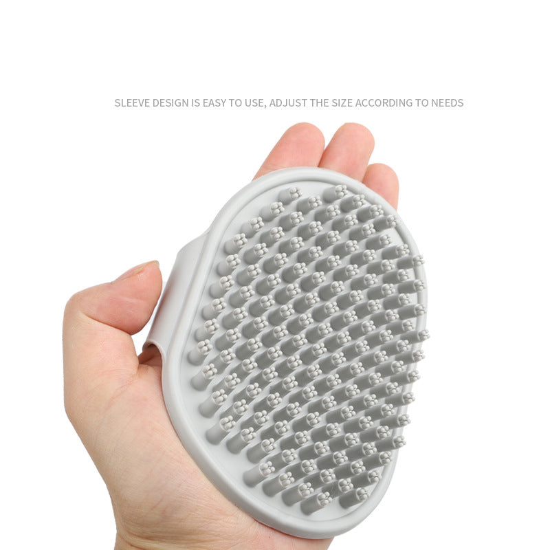 Pet Bath Gloves Dog Massage Brush Pet Bath Brush Cat Hair Removal Brush Bath Pet Supplies