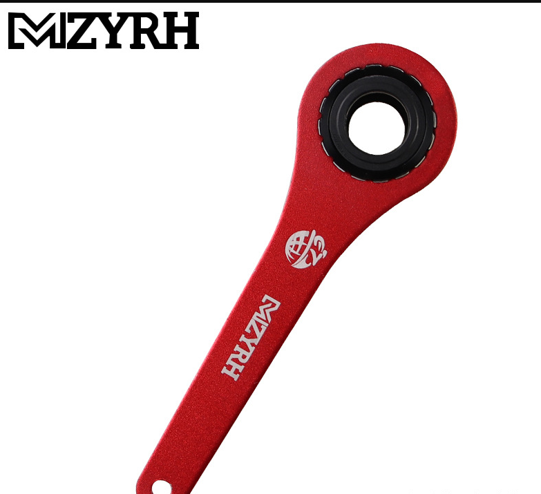 Mountain Bike Road Bike Center Axle Removal Wrench One Piece Crankshaft Center Axle Wrench Bb Center Axle Disassembly And Repair Tool