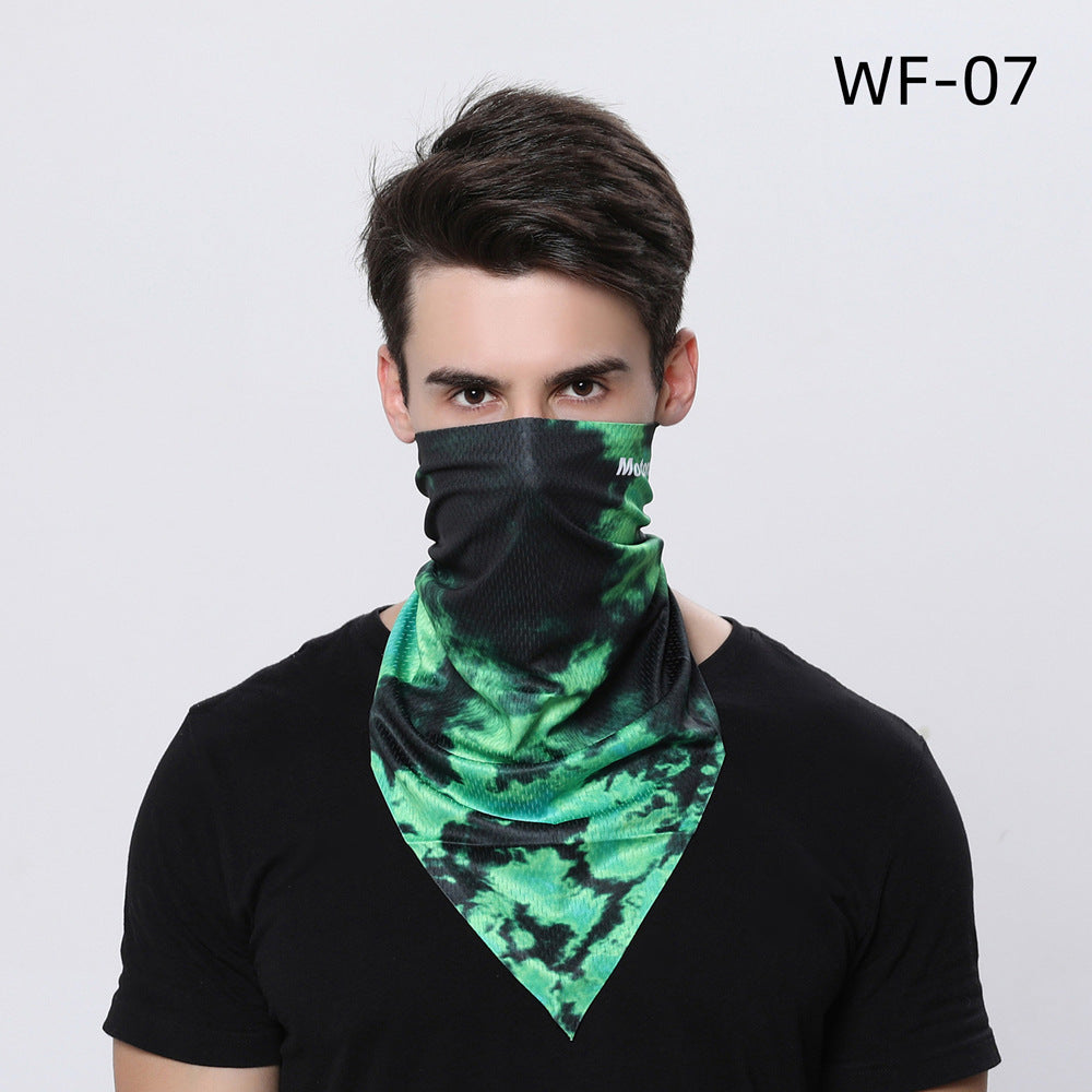 Cycling Headscarf Seamless Magic Triangle Scarf Men's And Women's Mountain Bike Equipment Variety Scarf Cycling Headgear