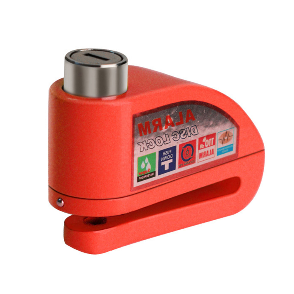 Alarm Disc Brake Lock Mountain Bike Bike Lock Motorcycle Anti-Theft Lock Electric Vehicle Lock Aluminum Alloy Alarm Lock
