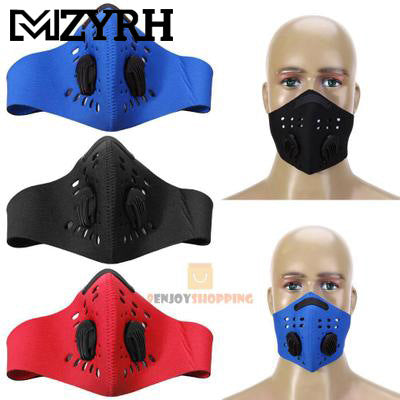Mountain Bike Activated Carbon Dust Mask Cycling Outdoor Riding Mask Cycling Protective Mask