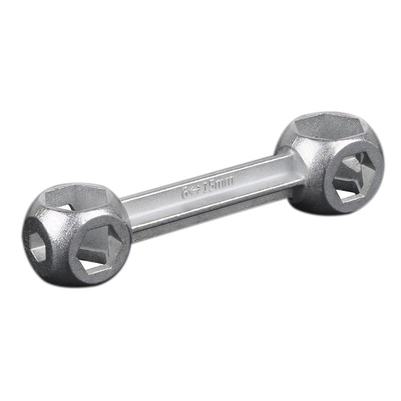 Bicycle Mountain Bike Repair Tool Hexagonal Bone Wrench Repair Tool 6-15MM Wrench Accessories