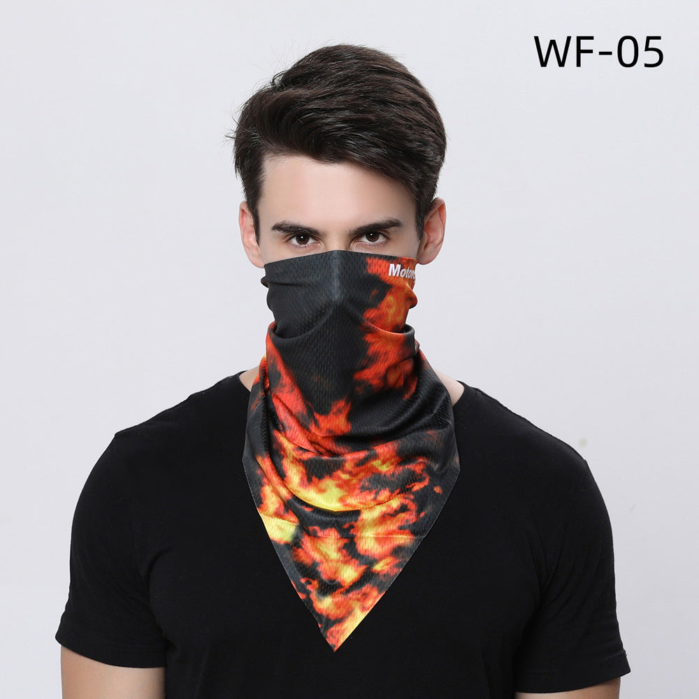 Cycling Headscarf Seamless Magic Triangle Scarf Men's And Women's Mountain Bike Equipment Variety Scarf Cycling Headgear