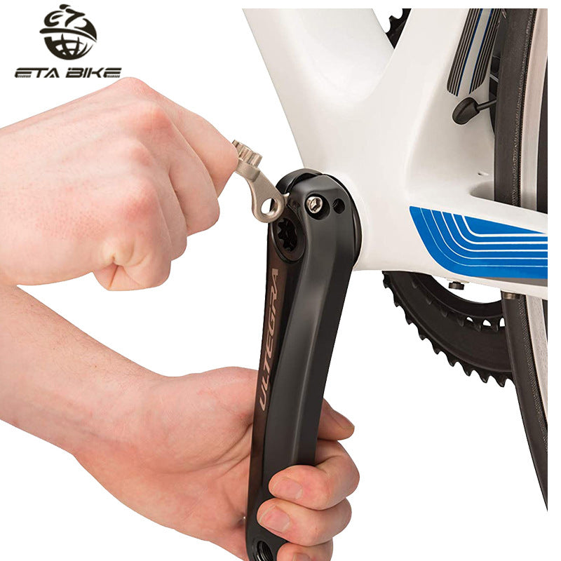 Bicycle Crank Assembly Puller Mountain Bike Crank Removal Tool Bicycle Crank Adjustment Tool