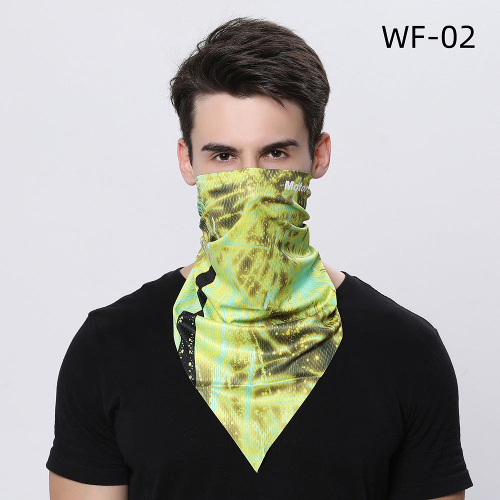 Cycling Headscarf Seamless Magic Triangle Scarf Men's And Women's Mountain Bike Equipment Variety Scarf Cycling Headgear