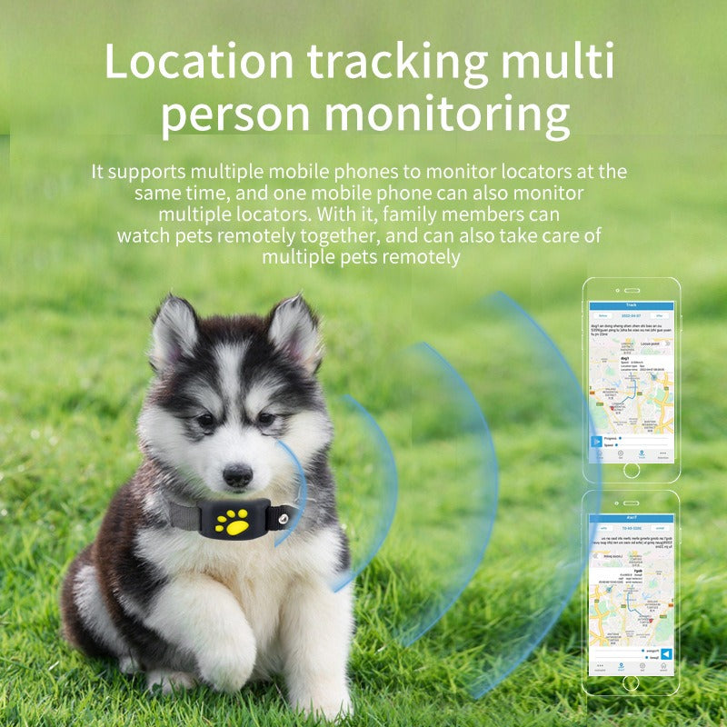 GPS pet locator dog cat tracker pet anti loss tracker global locator cross-border portability