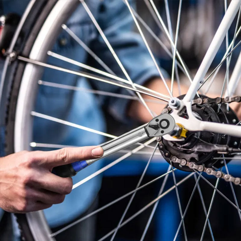 Juego de llave dinamométrica para bicicleta, 15 piezas | 2–24 Nm