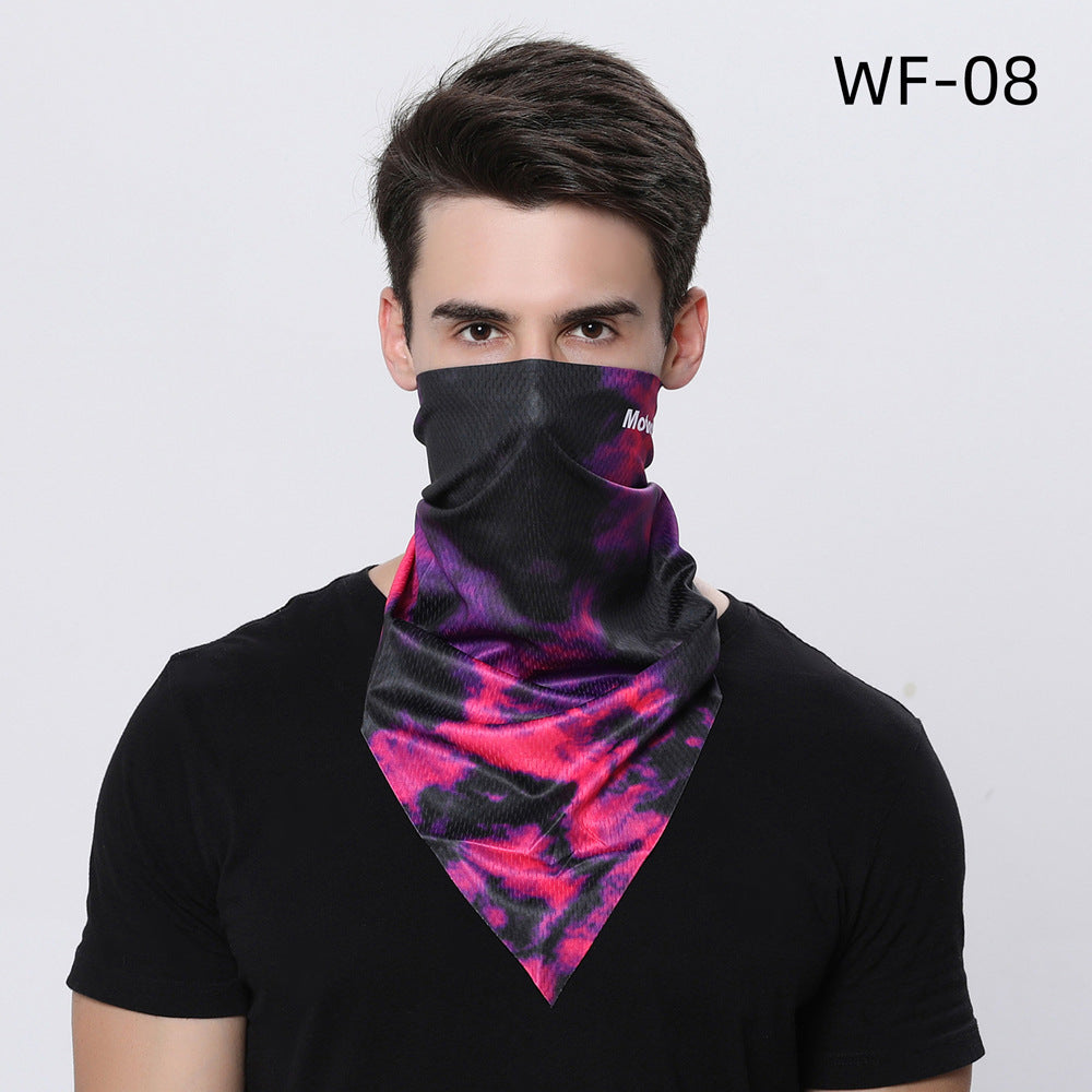 Cycling Headscarf Seamless Magic Triangle Scarf Men's And Women's Mountain Bike Equipment Variety Scarf Cycling Headgear
