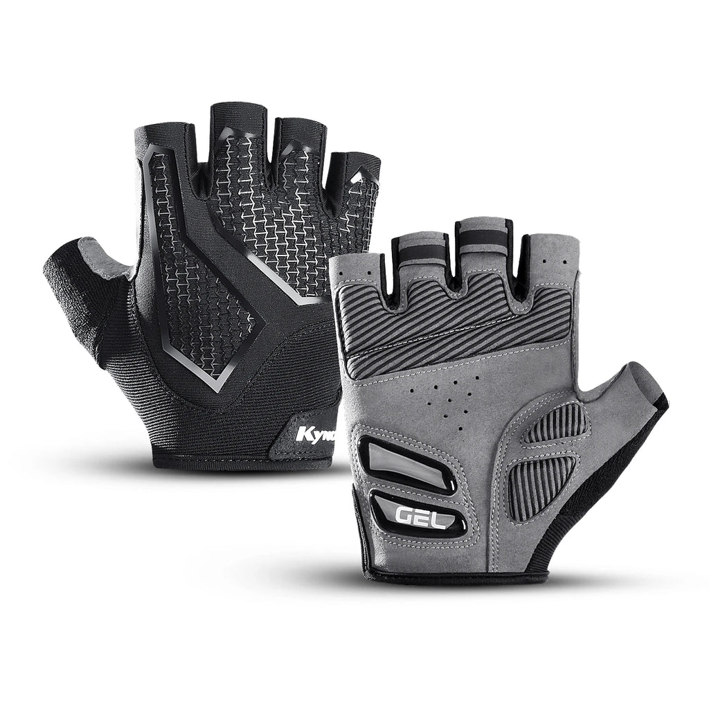 Half finger cycling gloves for men and women liquid silicone shock-absorbing and breathable sports bike fitness gloves