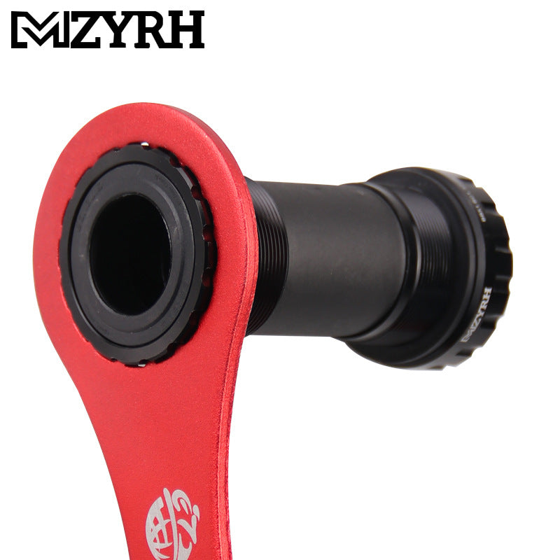 Mountain Bike Road Bike Center Axle Removal Wrench One Piece Crankshaft Center Axle Wrench Bb Center Axle Disassembly And Repair Tool