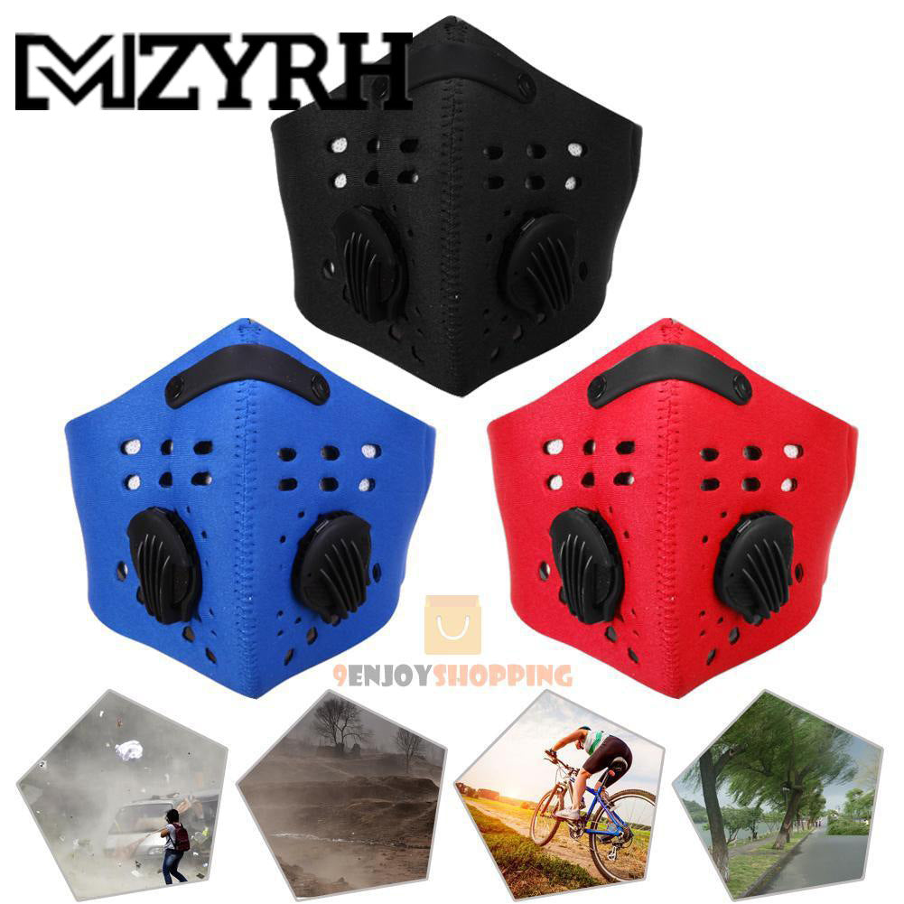 Mountain Bike Activated Carbon Dust Mask Cycling Outdoor Riding Mask Cycling Protective Mask
