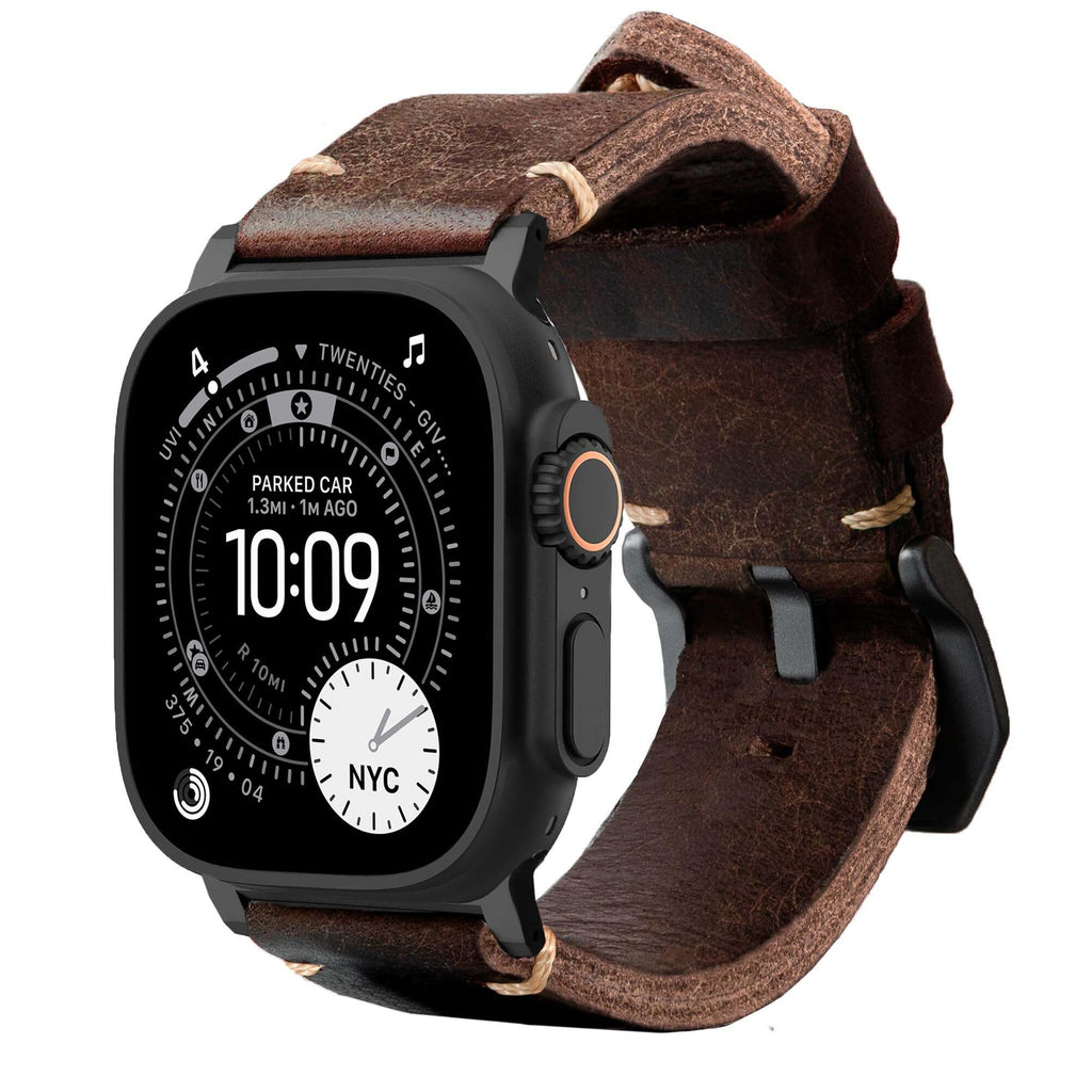 Correa de cuero R01 para Apple Watch | Robust