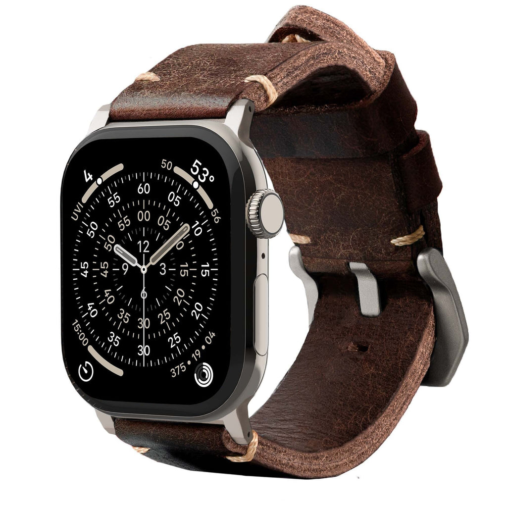 Correa de cuero R01 para Apple Watch | Robust