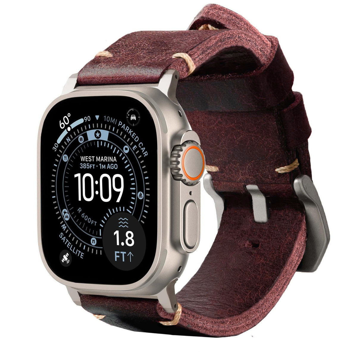 Correa de cuero R01 para Apple Watch | Robust