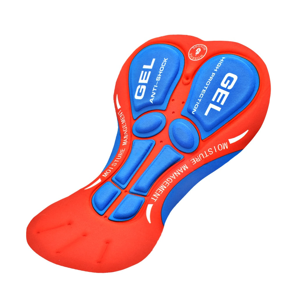 Cycling Short Cushion Breathable 5D Pad Bike Base Cushion Outdoor Biking Underwear Silica Gel Pad Riding Accessories Men Woman