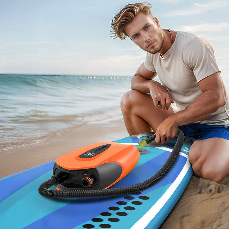 Inflador eléctrico de dos etapas para kayaks | 8000 mAh, 25 PSI