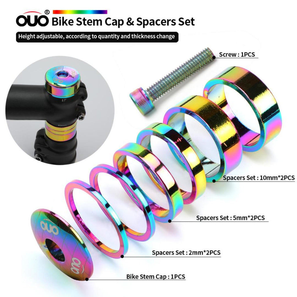 Mountain Bike Road Bike Front Fork Top Cover 6 Colors