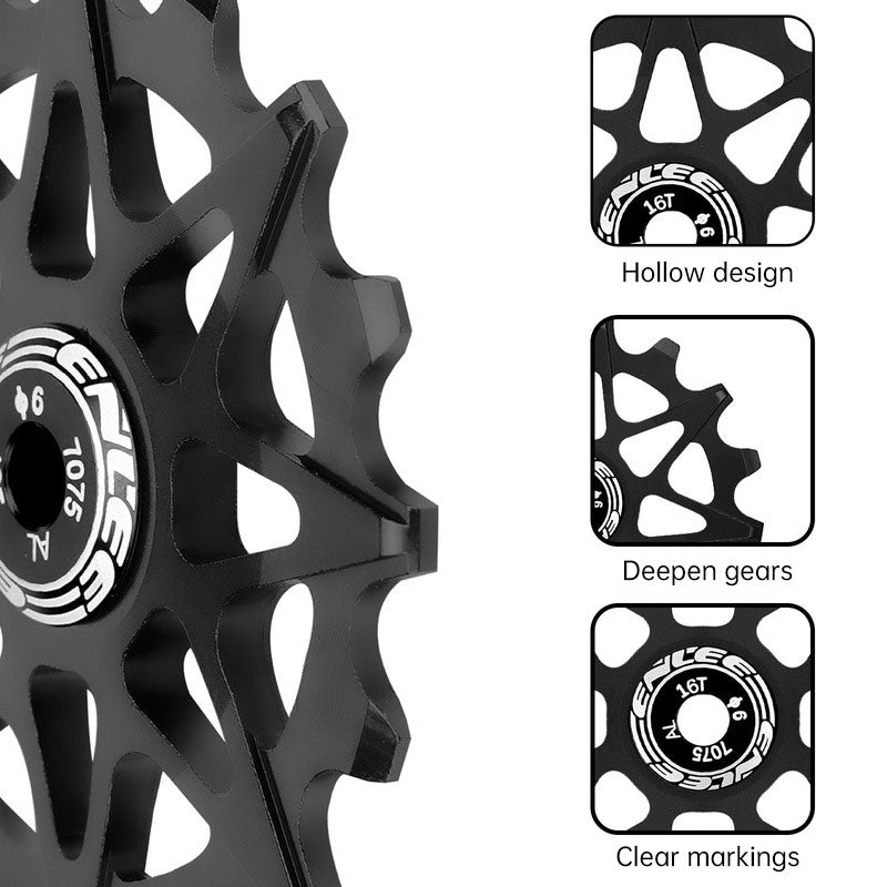 Polea de cambio para bicicleta con rodamiento cerámico | 10T–16T