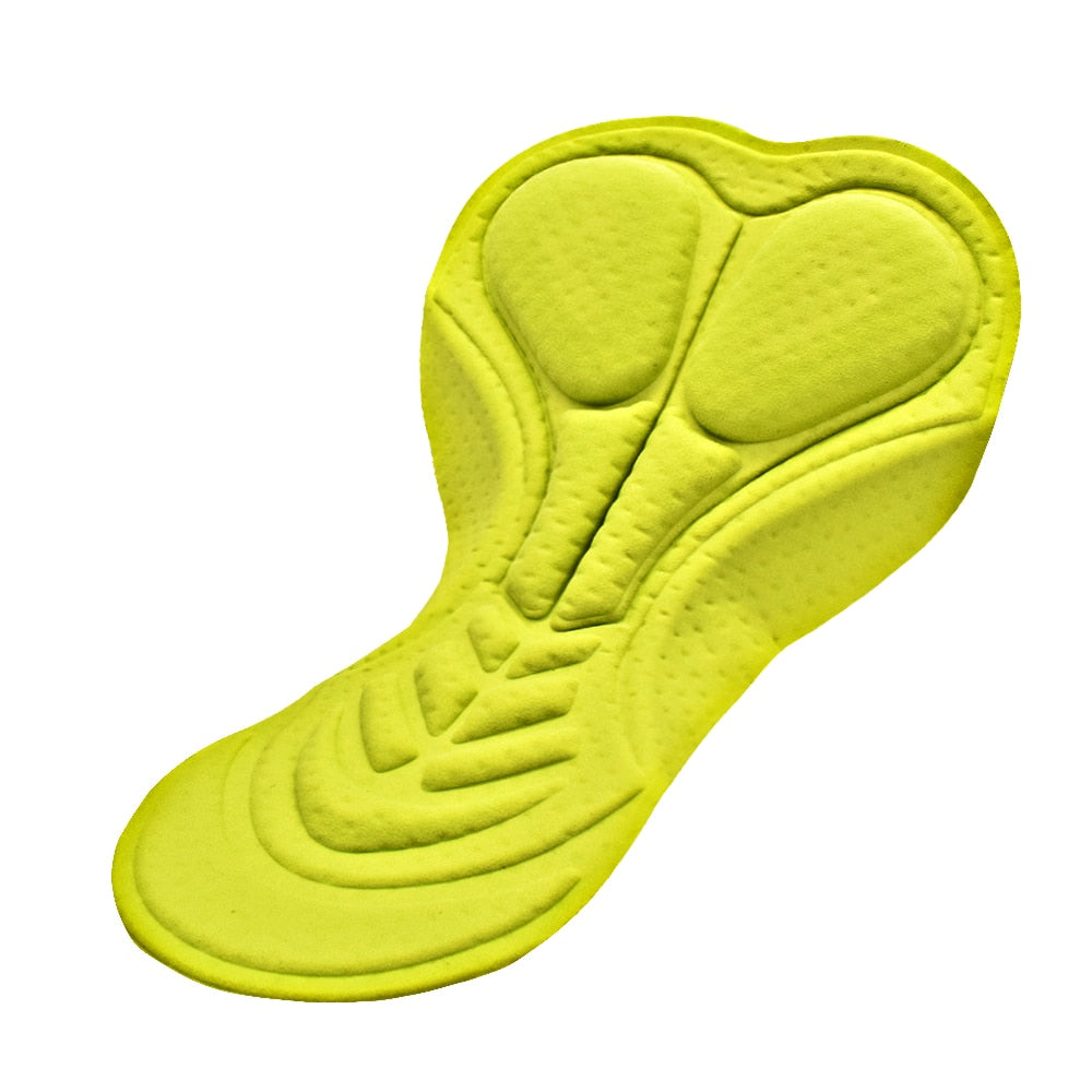 Cycling Short Cushion Breathable 5D Pad Bike Base Cushion Outdoor Biking Underwear Silica Gel Pad Riding Accessories Men Woman