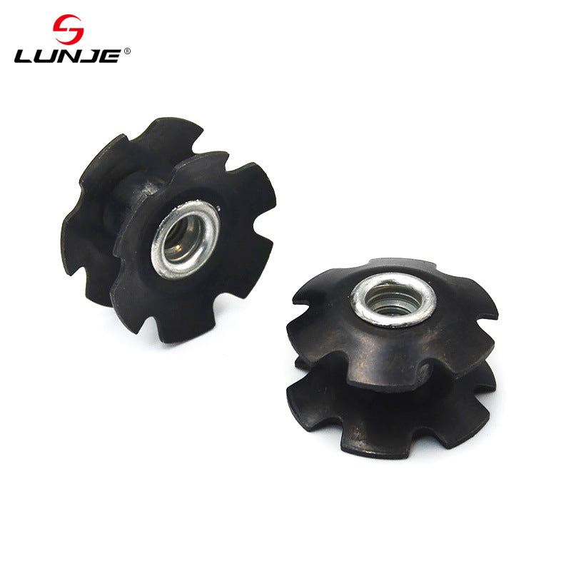 Bicycle Sun Flower Front Fork Flower Core Mountain Road Bike Front Fork Bowl Set Hanging Heart Suitable For 28.6 Front Fork Tube Accessories