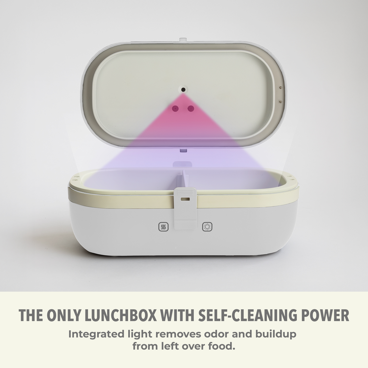 UVI Plus Self-Heating Lunch Box with USB-C Cord & UV Light