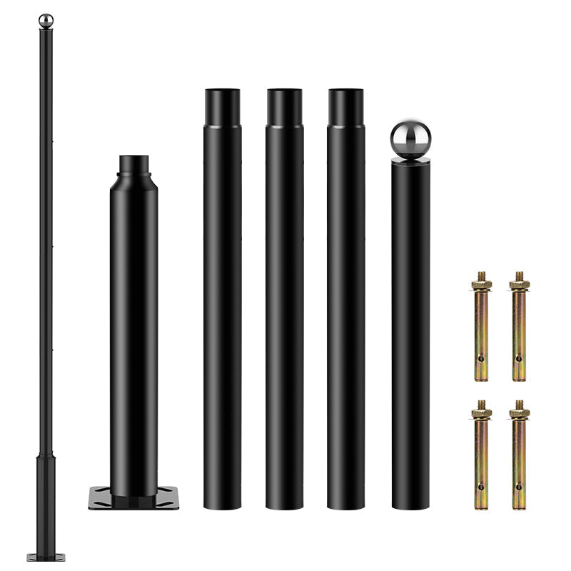 1400W Solar Street Light with Pole – 30,000 Lumens