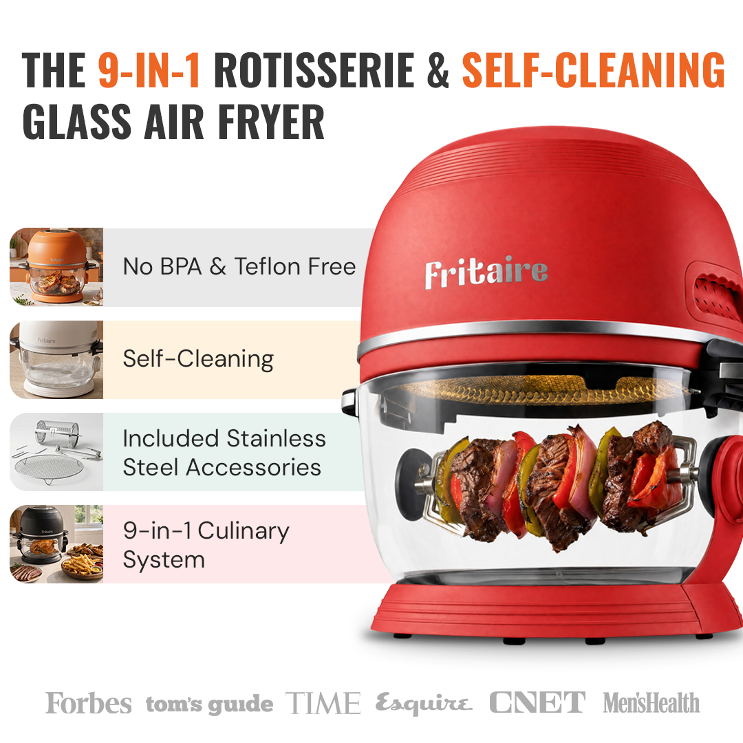 Fritaire Self-Cleaning Air Fryer – Sage Green