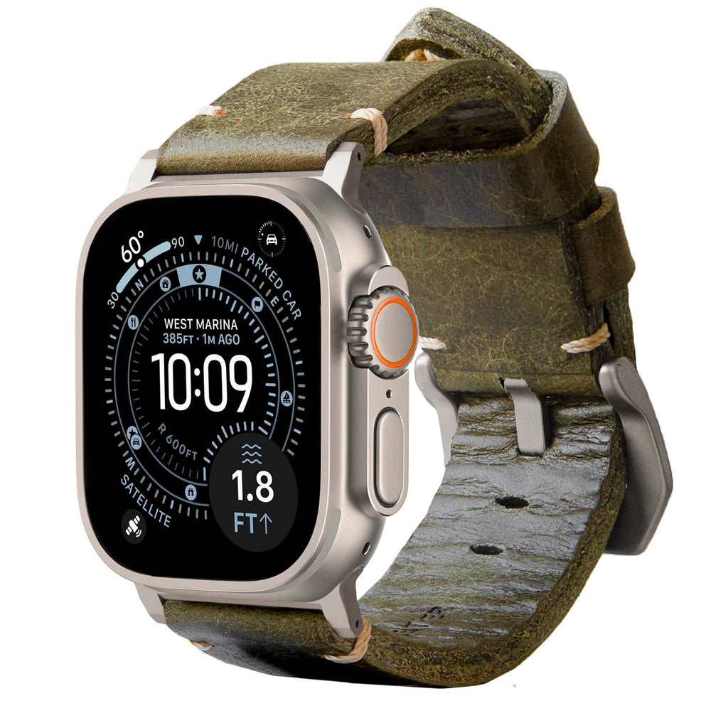 Correa de cuero R01 para Apple Watch | Robust