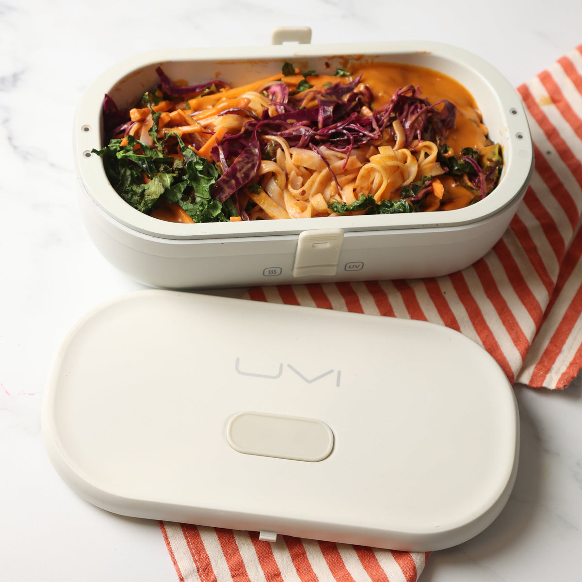 UVI Plus Self-Heating Lunch Box with USB-C Cord & UV Light