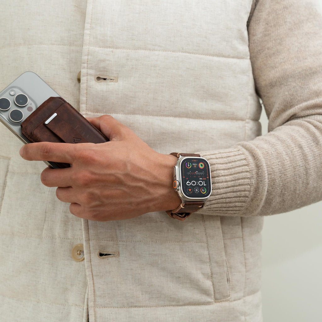 Correa de cuero R01 para Apple Watch | Robust