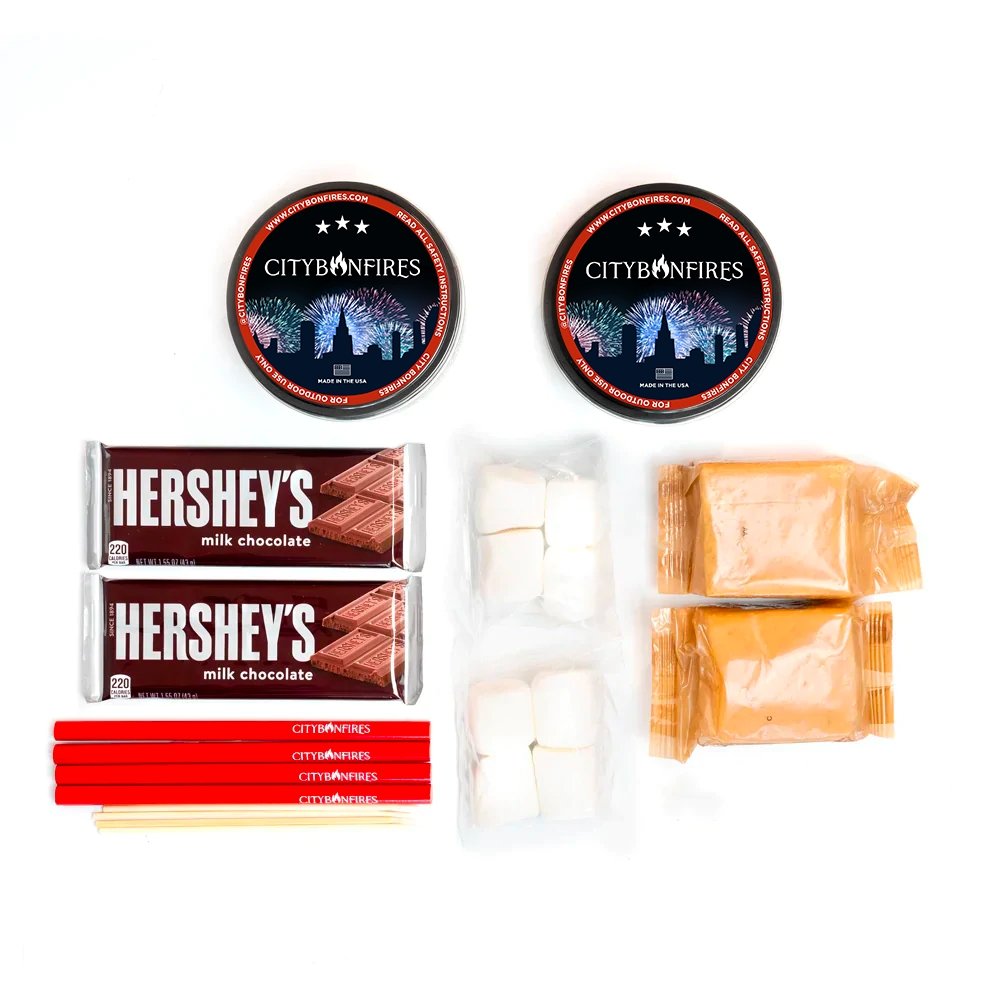 City Bonfire S’mores Family Pack – USA Limited Edition